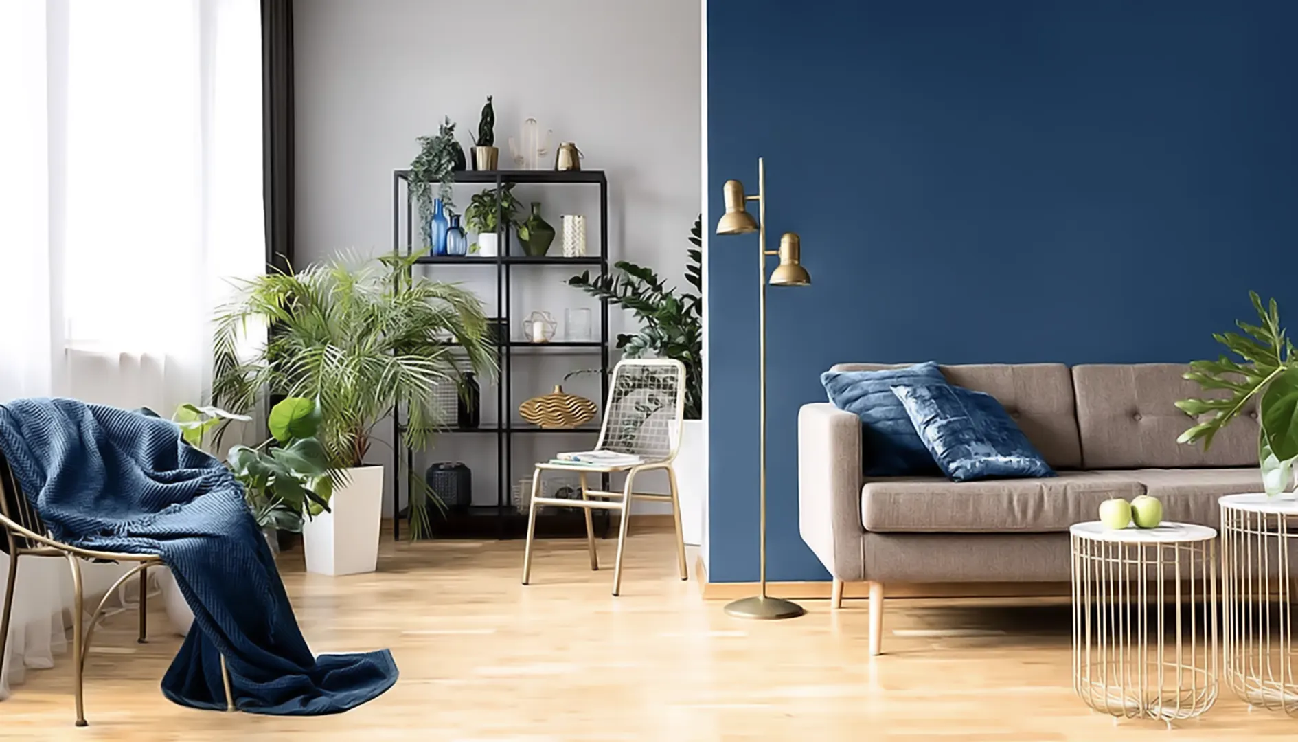 Diseño de interior sala moderna